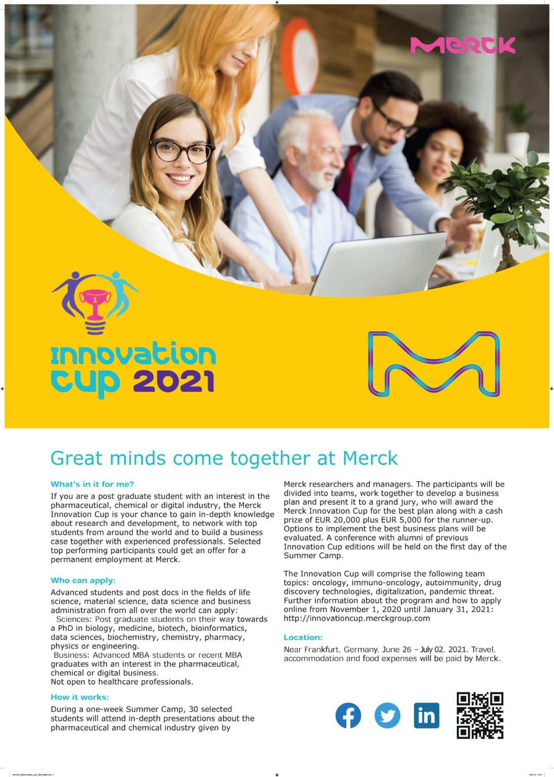 [Merck] The Merck Innovation Cup 2021 European Chamber of Commerce in